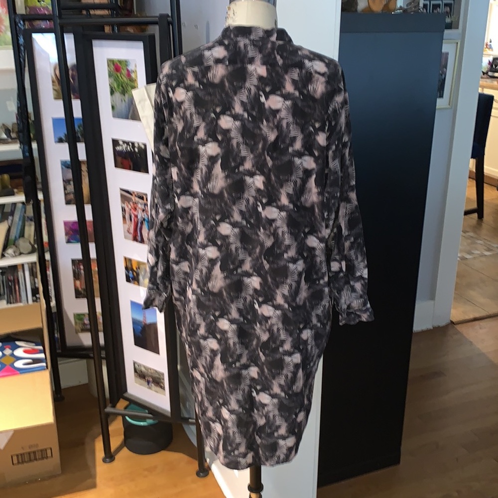 Allsaints Printed Button Front Tunic - image 2